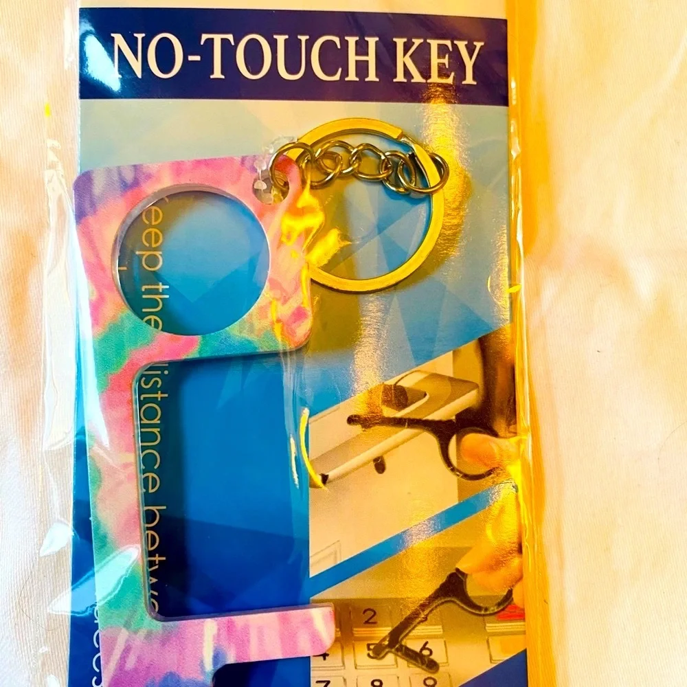 Touchless key for ATM and open doors.keychain
